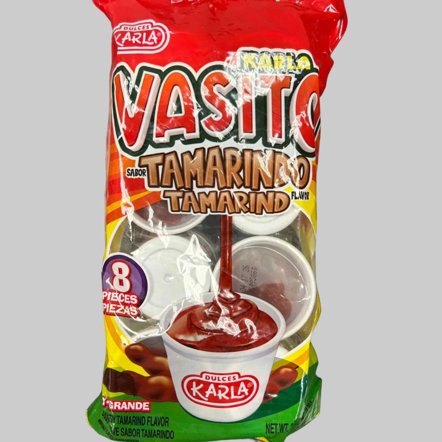Dulces Karla Vaso 8 Pc.
