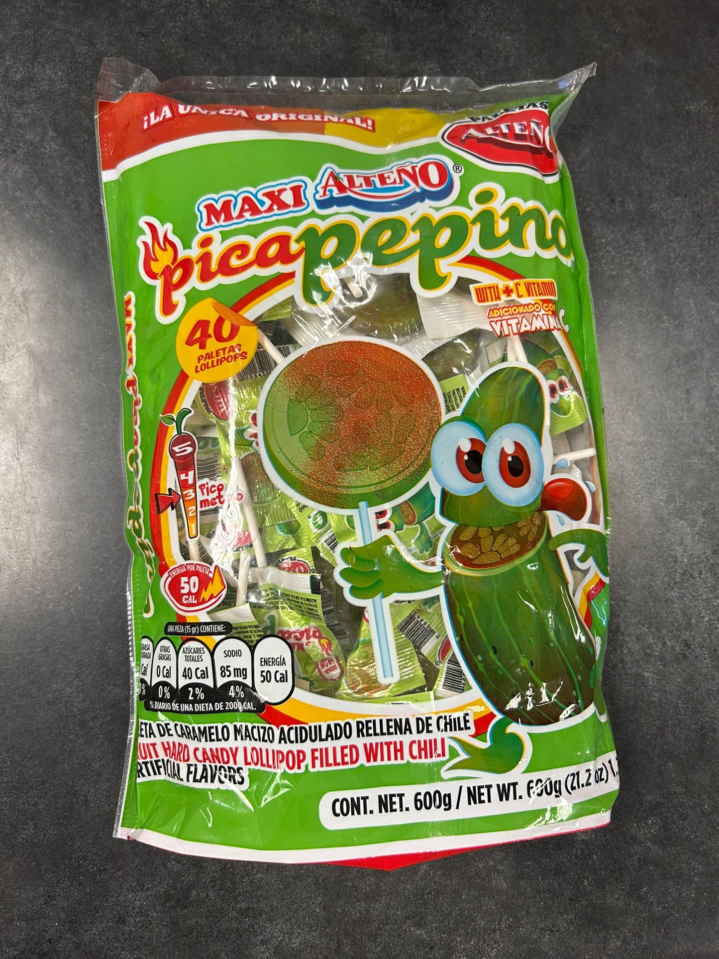 Maxi Alteno Picapepino 40pz 1.32lb