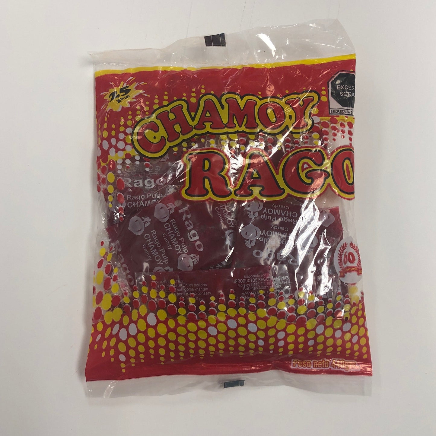 Chamoy RAGO 25 PZAS
