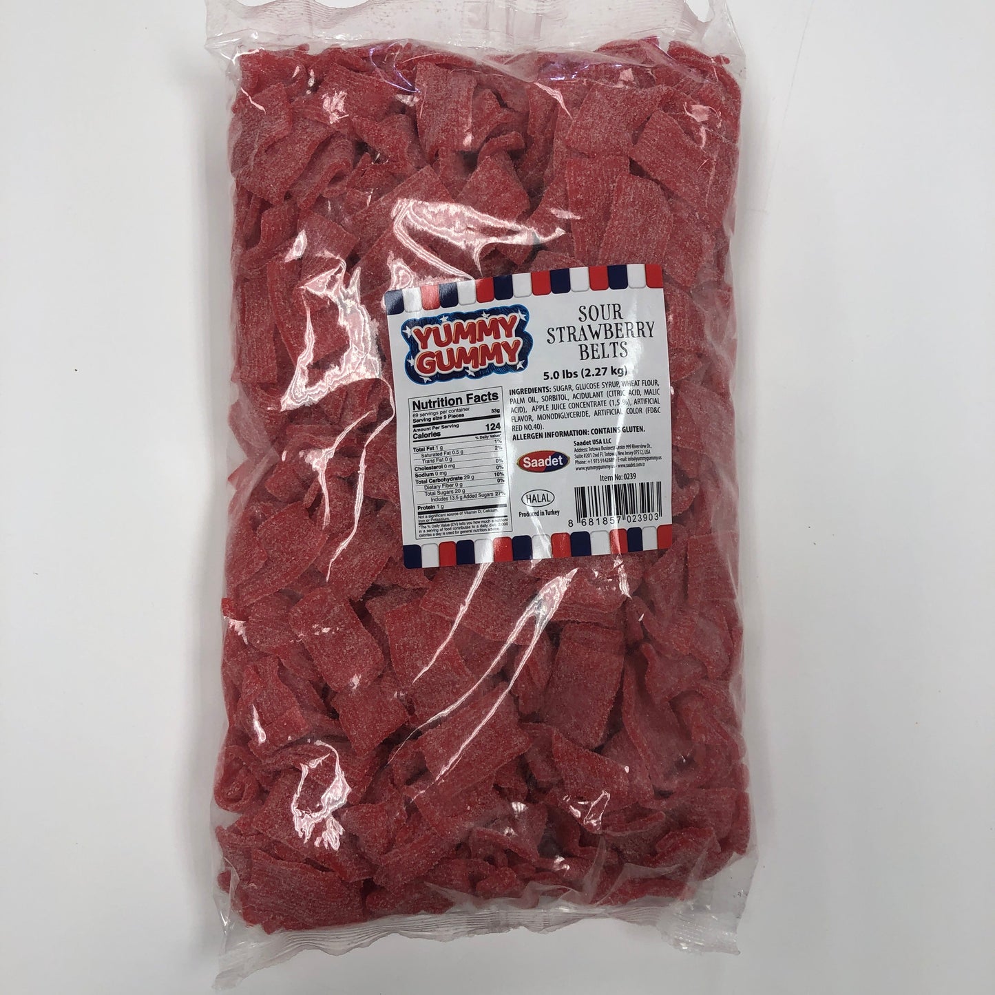 Yummy Gummy Sour Strawberry