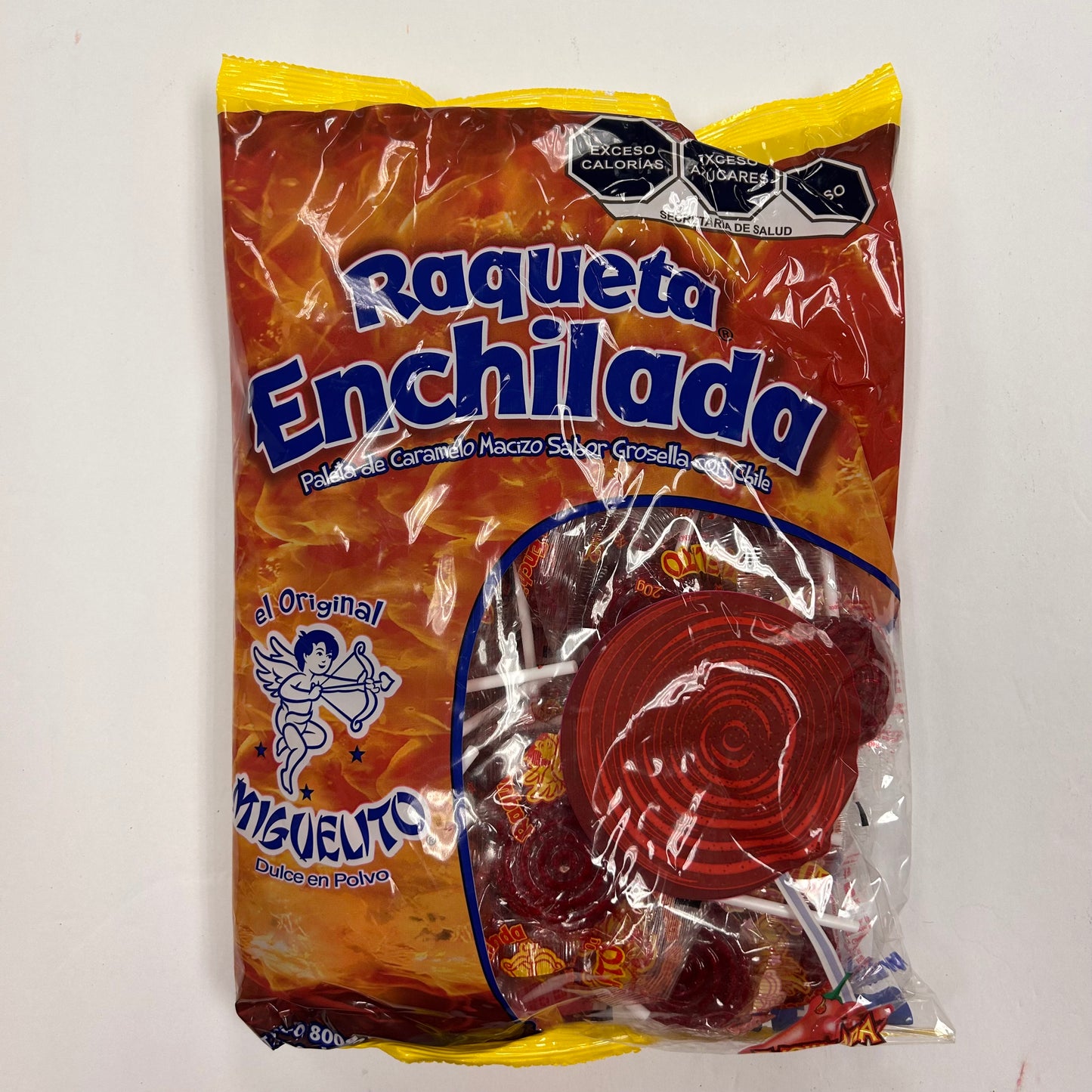 Miguelito Raqueta Enchilada 40pz