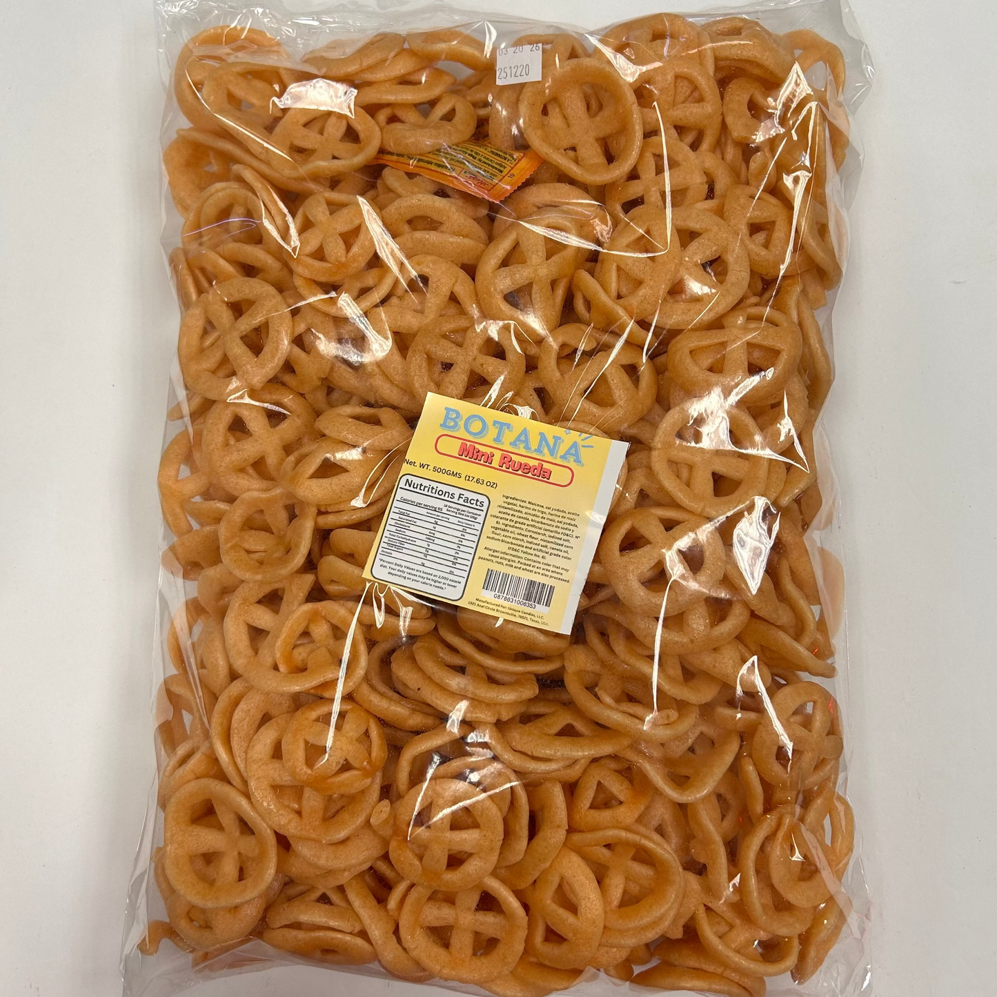 Botana Mini Rueda 500g