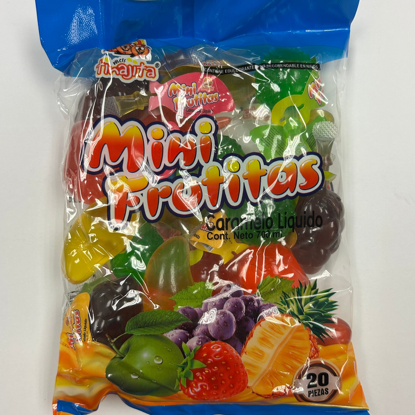 Tinajita Mini Frutitas 20 Pzas