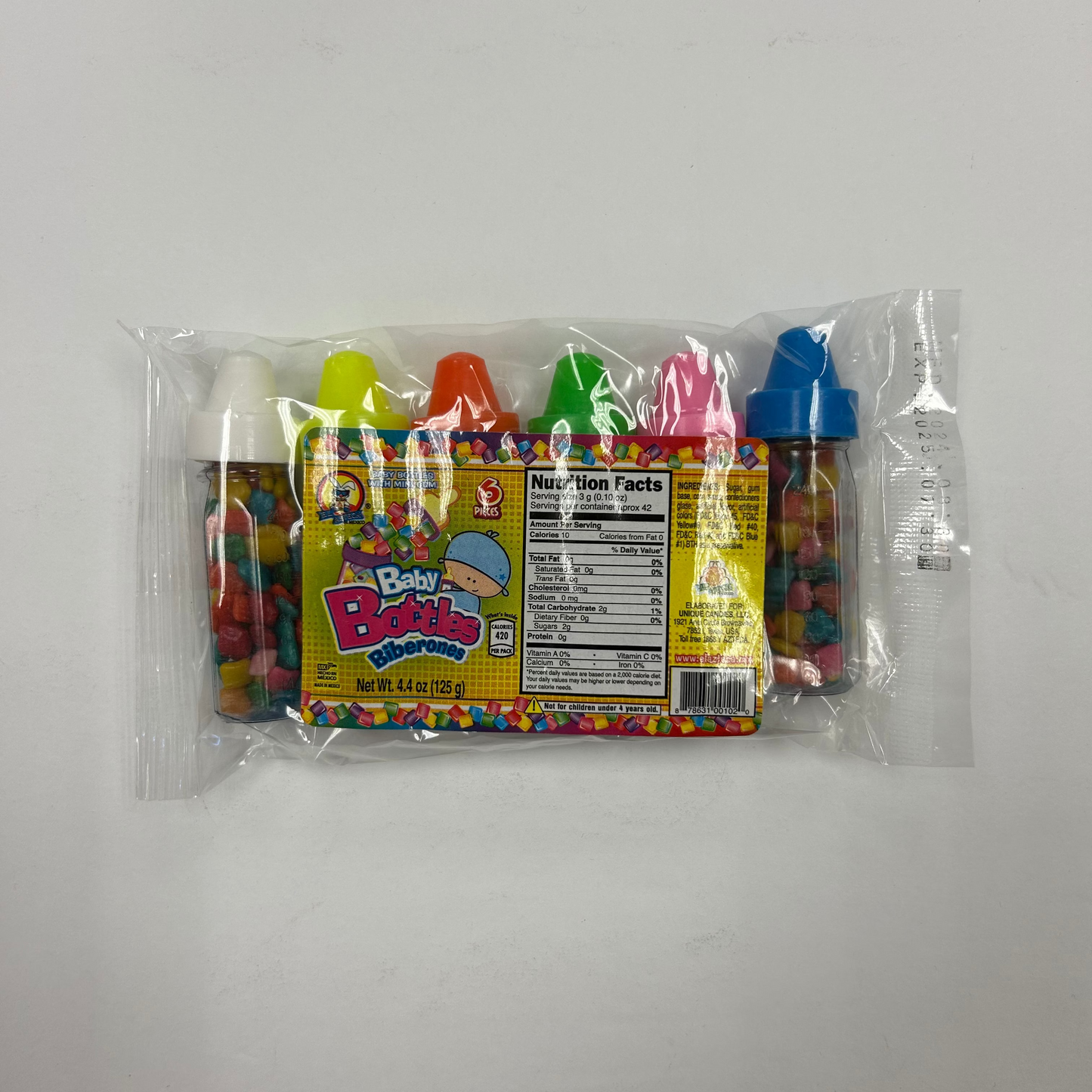 Azteca Baby Bottle W/gum 6pz