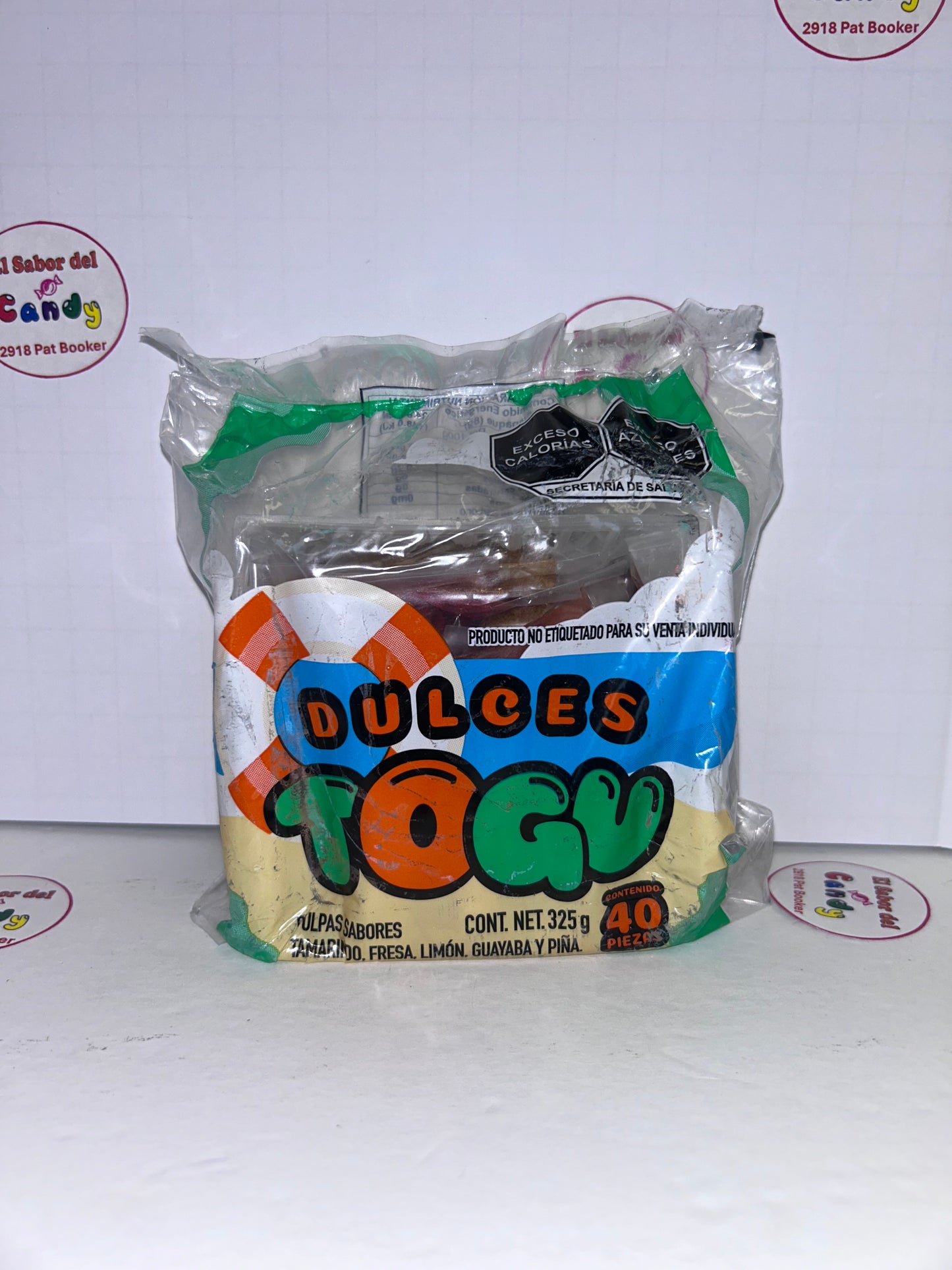 Dulces Togu Pulpas Sabores 40pz