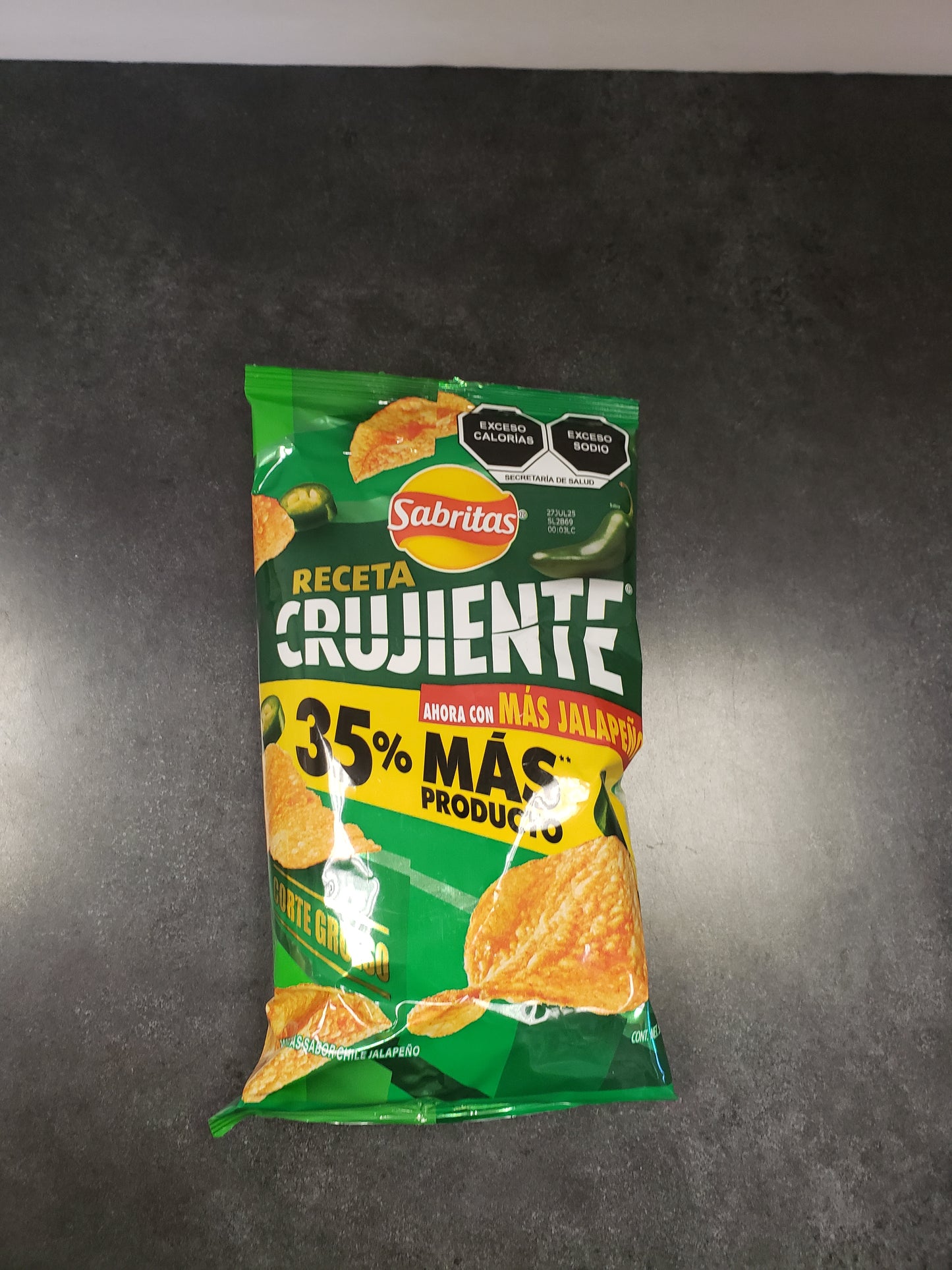 Sabritas Receta Crujiente Jalapeño 57g