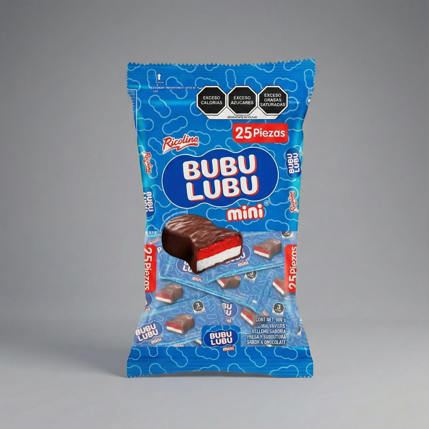 Ricolino Bubulubu Mini 25 Pzas