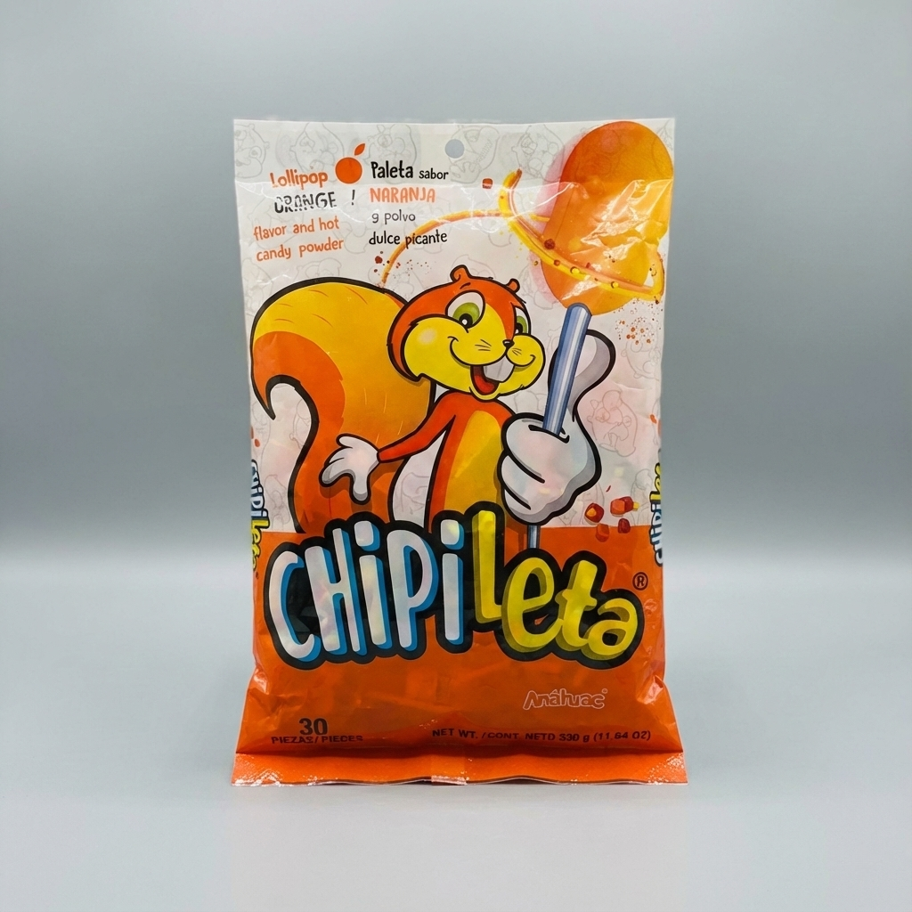 Chipileta Orange 30 Pzas