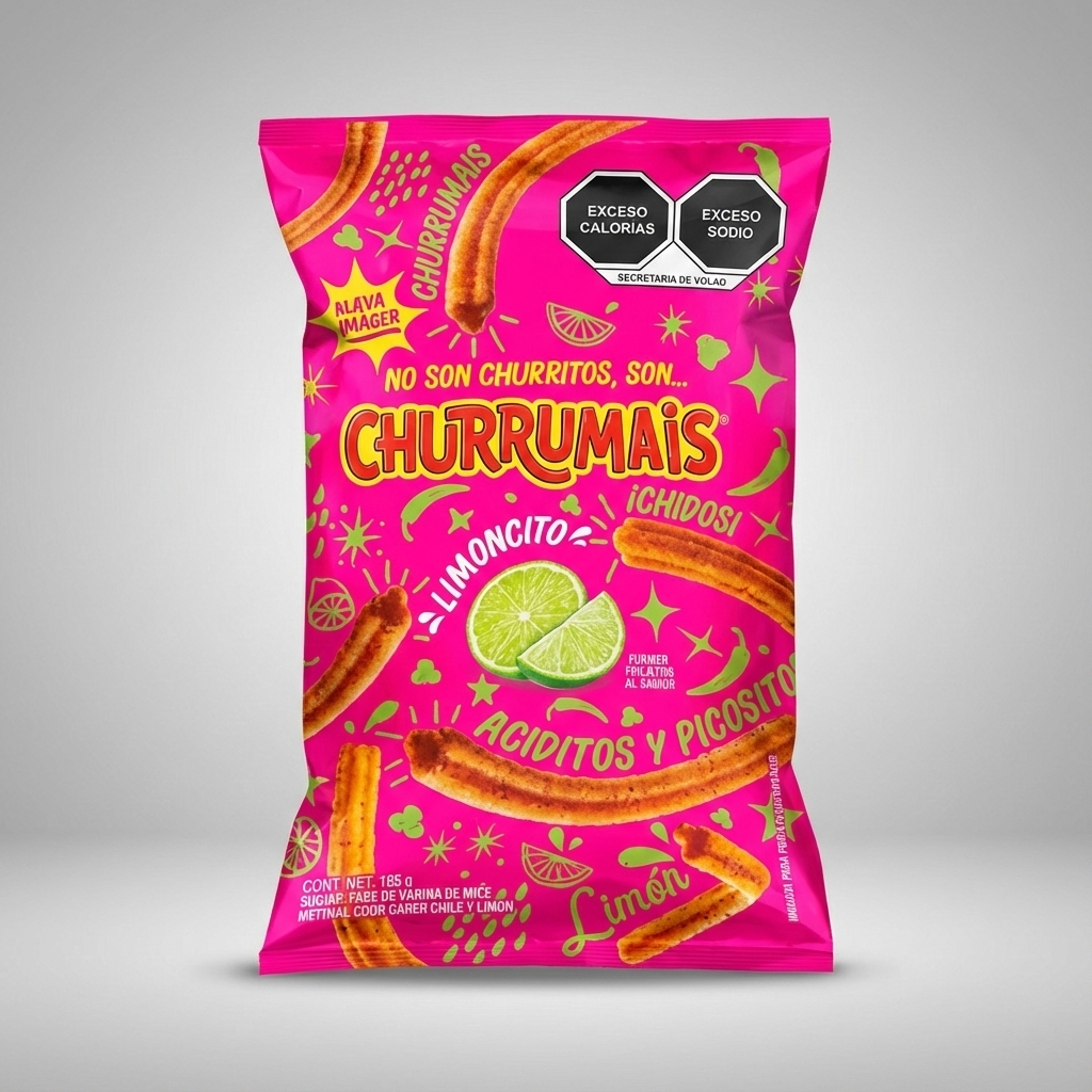 Churrumais Con Limoncito 70g