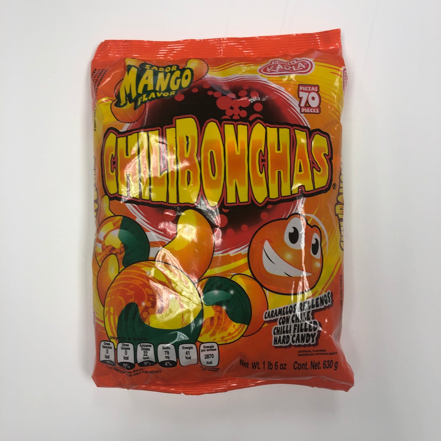 Karla Chilibonchas Mango70 Pzas