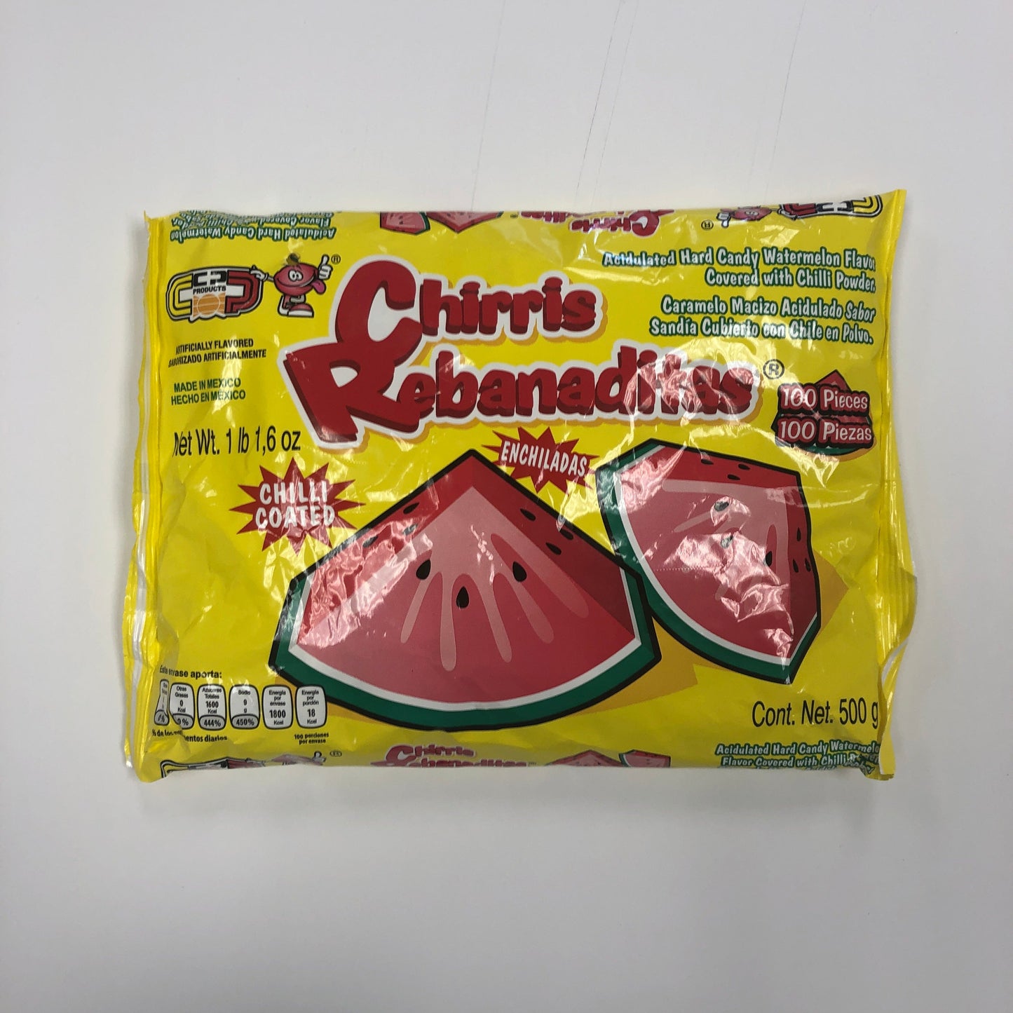 CP Chirris Rebanaditas 100pz