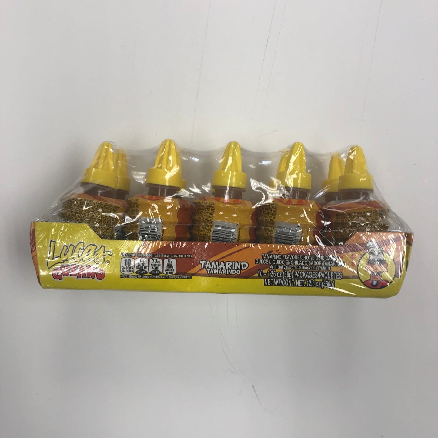Lucas Gusano Tamarindo 10 Pc.