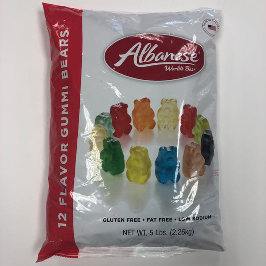 Albanese Gummy Bears 5 Lbs.