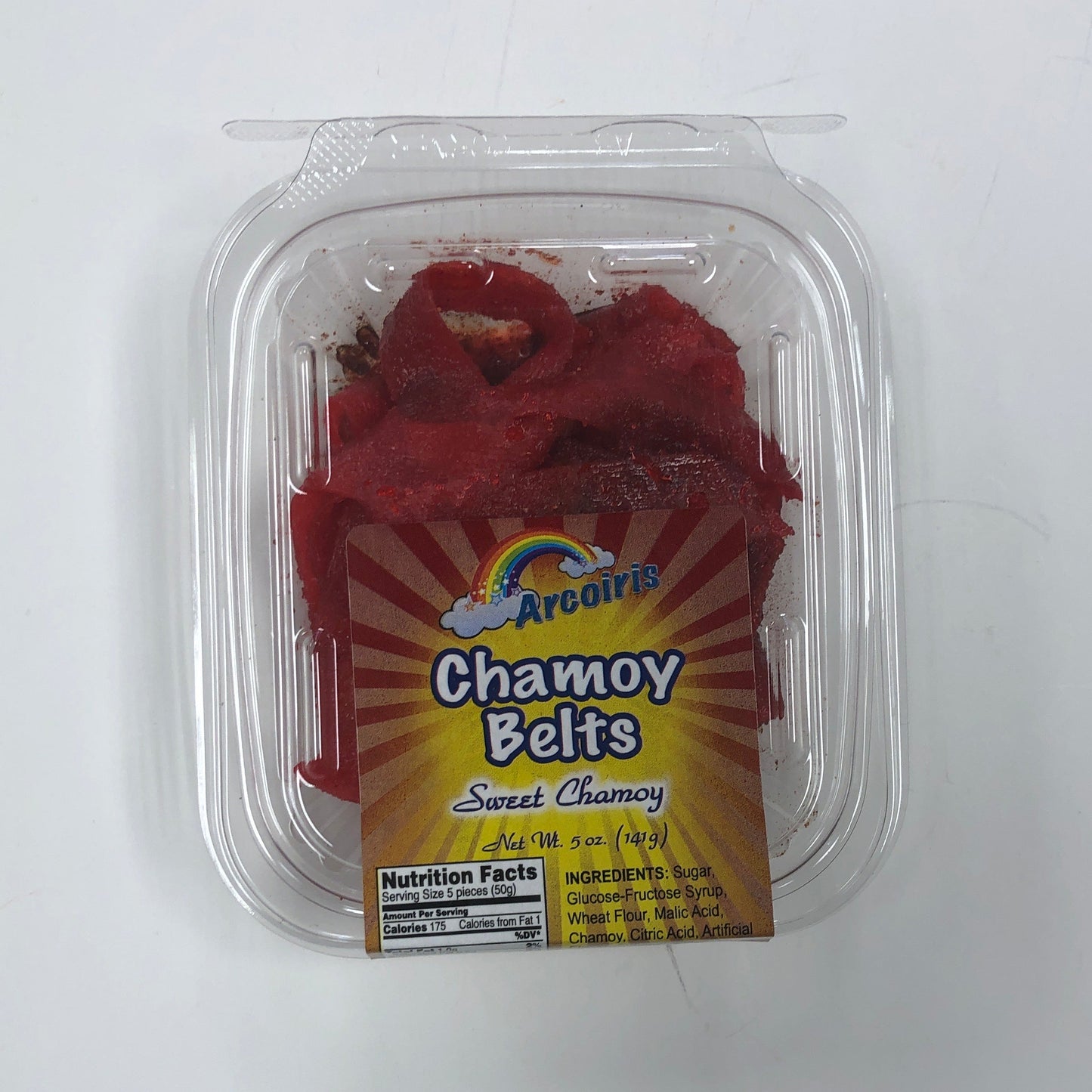 Arcoiris Chamoy Belts 5oz