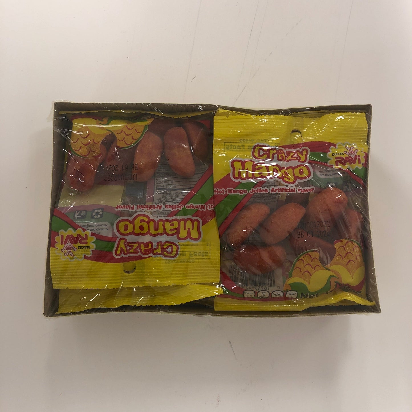 Dulces Ravi Crazy Mango 12 Pack
