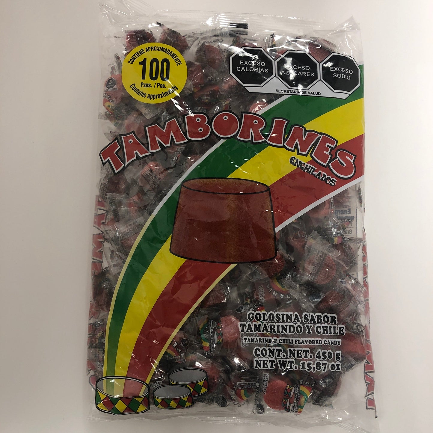 Tamborines 100 Pzas