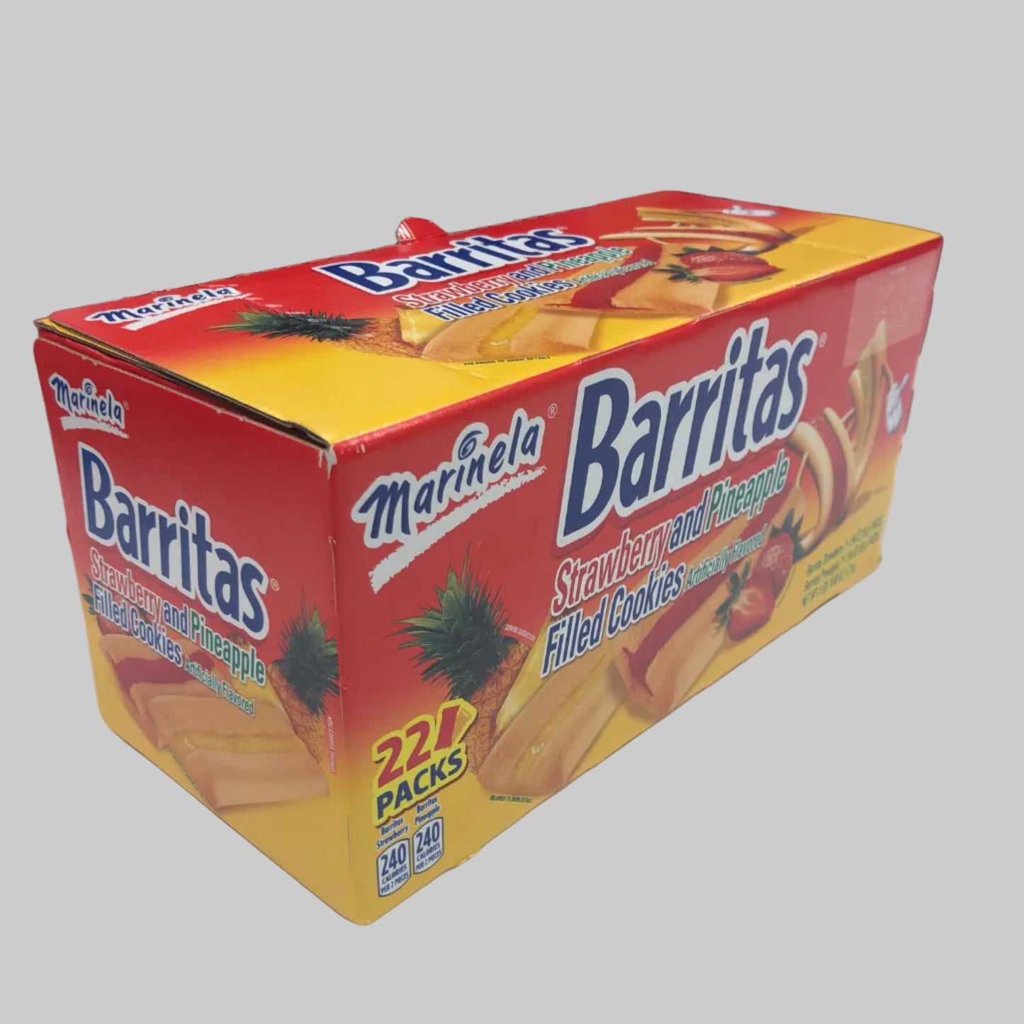Marinela Barritas Strawberry & Pineapple 22 Pack