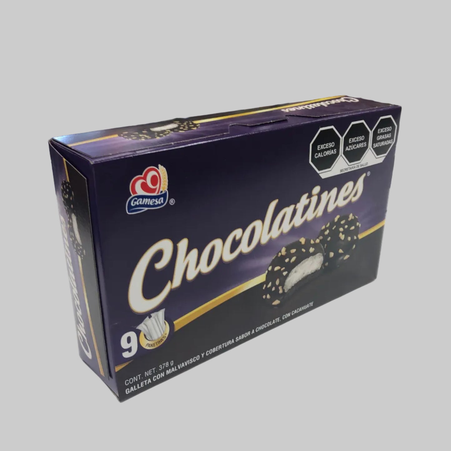 Gamesa Chocolatines 9 Paq.
