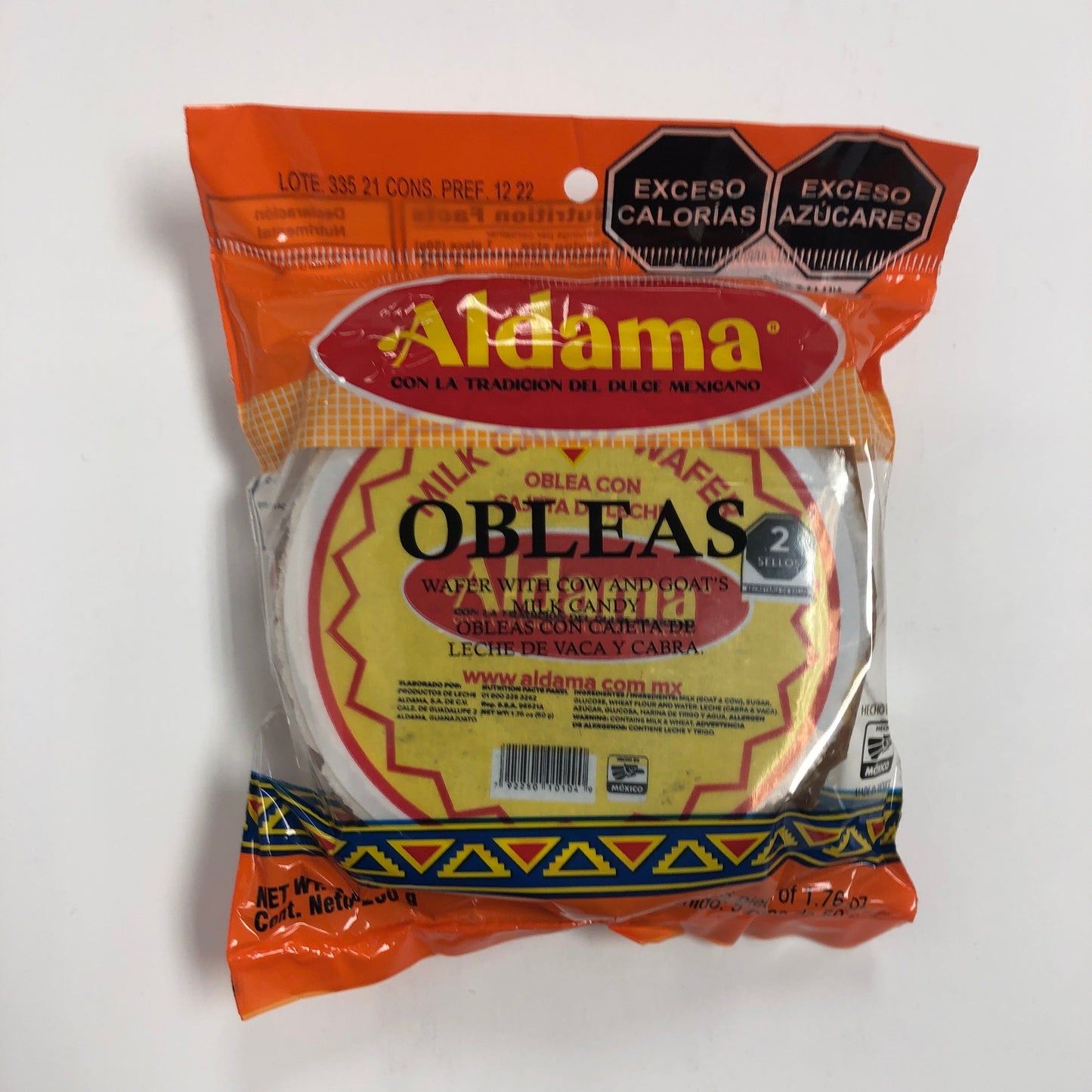 Aldama Obleas Grande 5pz 400g