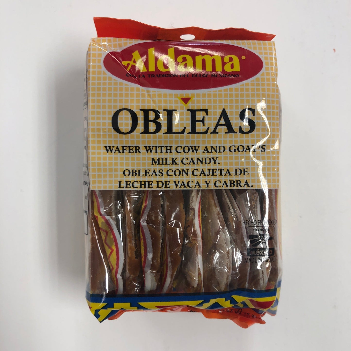 Aldama Obleas Con Cajeta 20pz