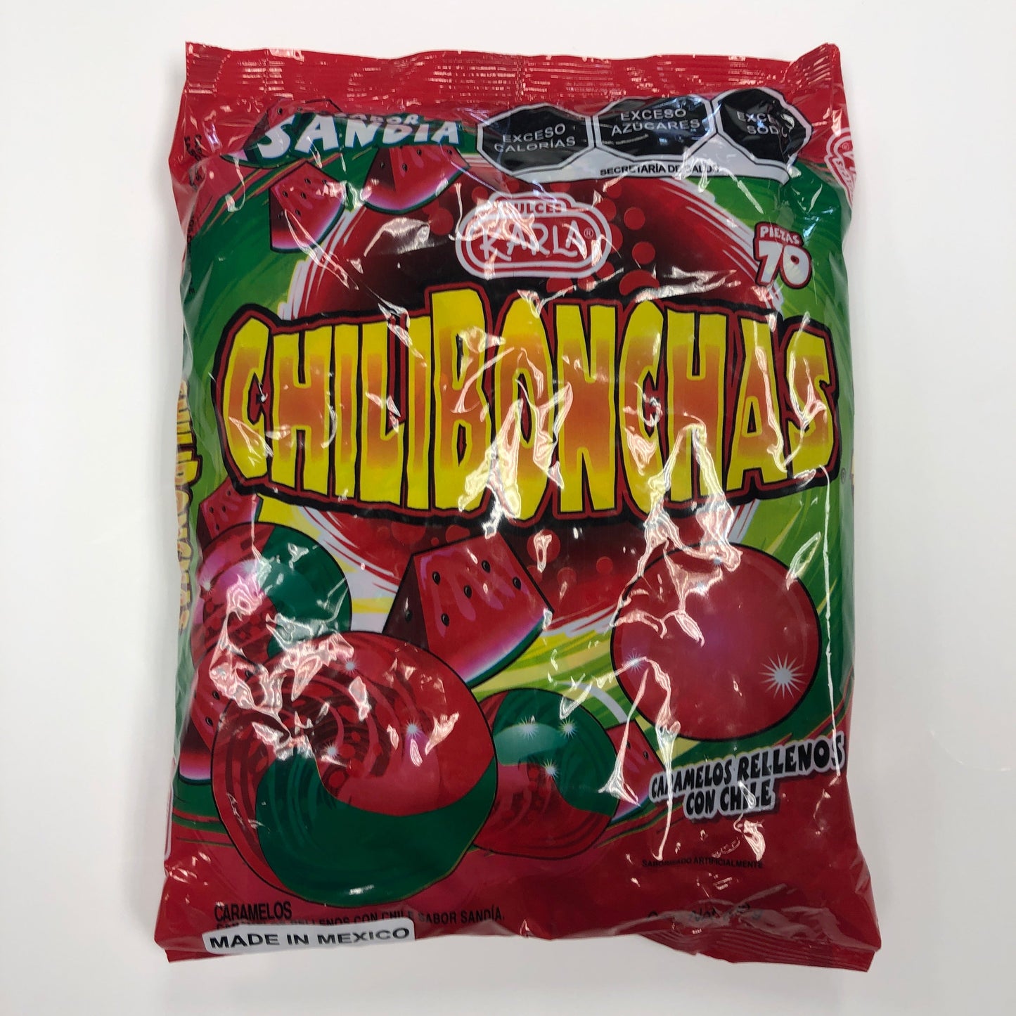 Karla Chilibonchas Sandia 70pzas