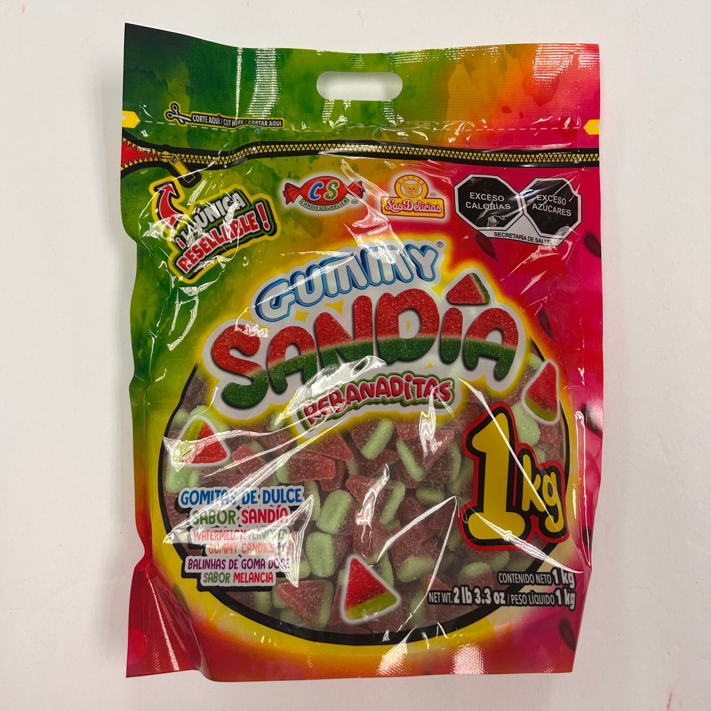 LD Gummy Sandia Rebanadita 1kg/ 2lbs 3.3oz