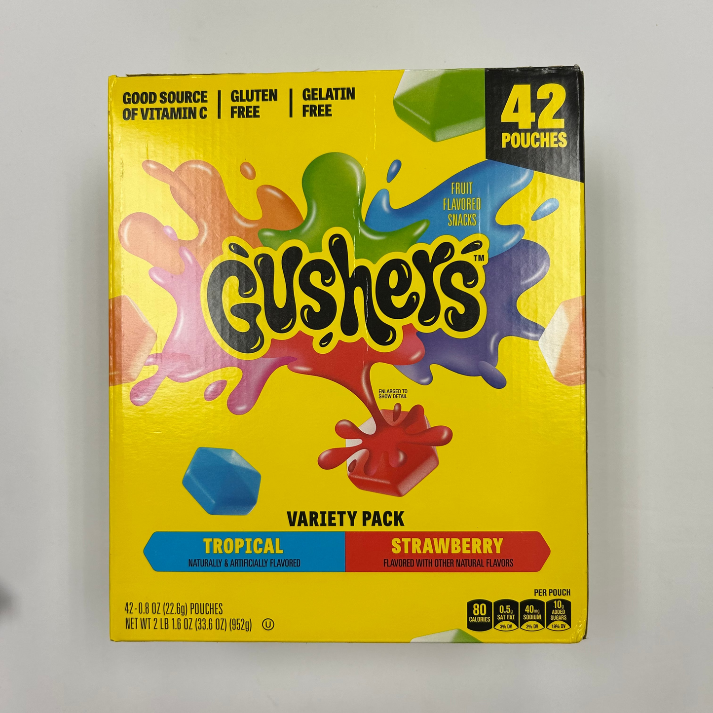 Fruit Gushers 42 Pzas