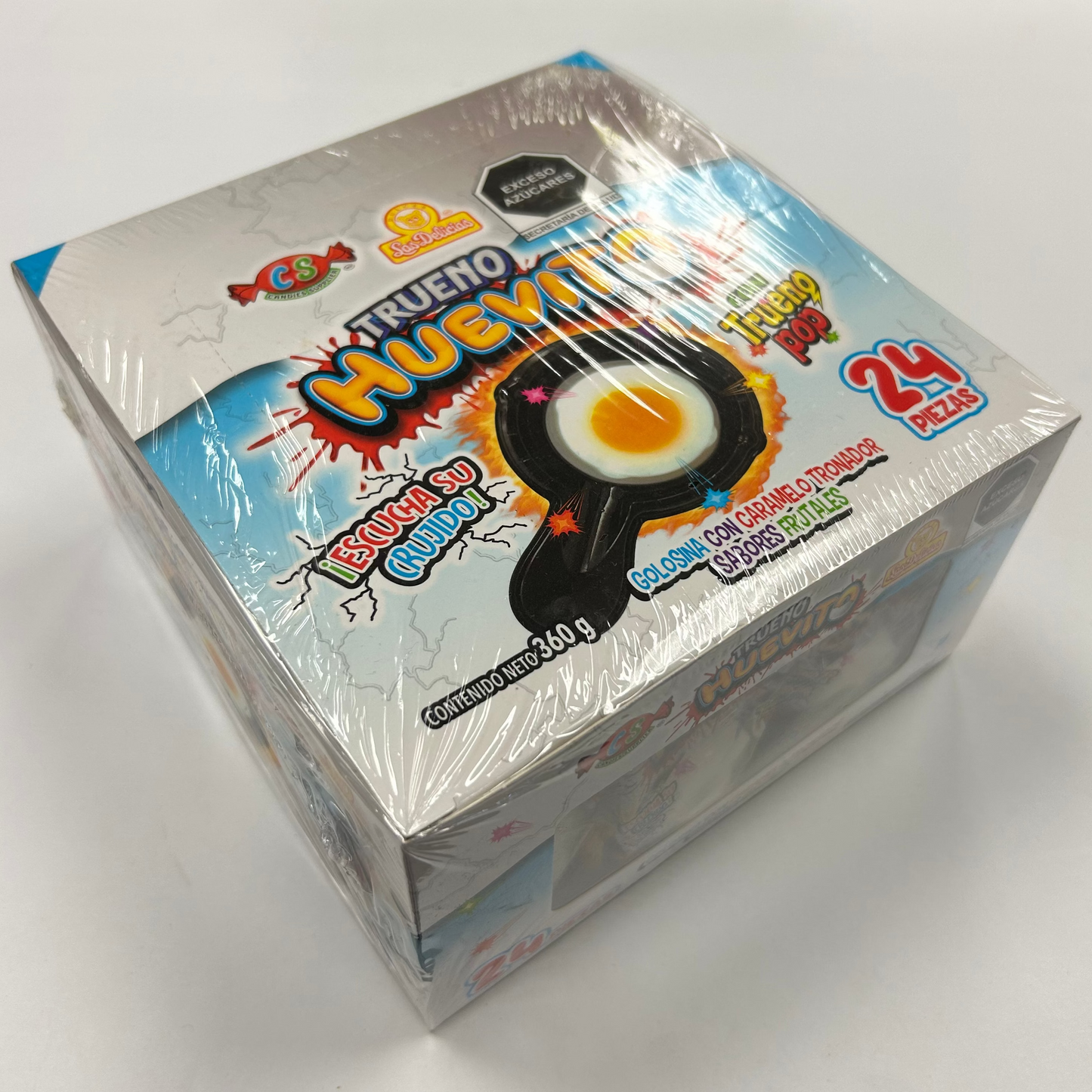 Las Delicias Trueno Huevito 24pz
