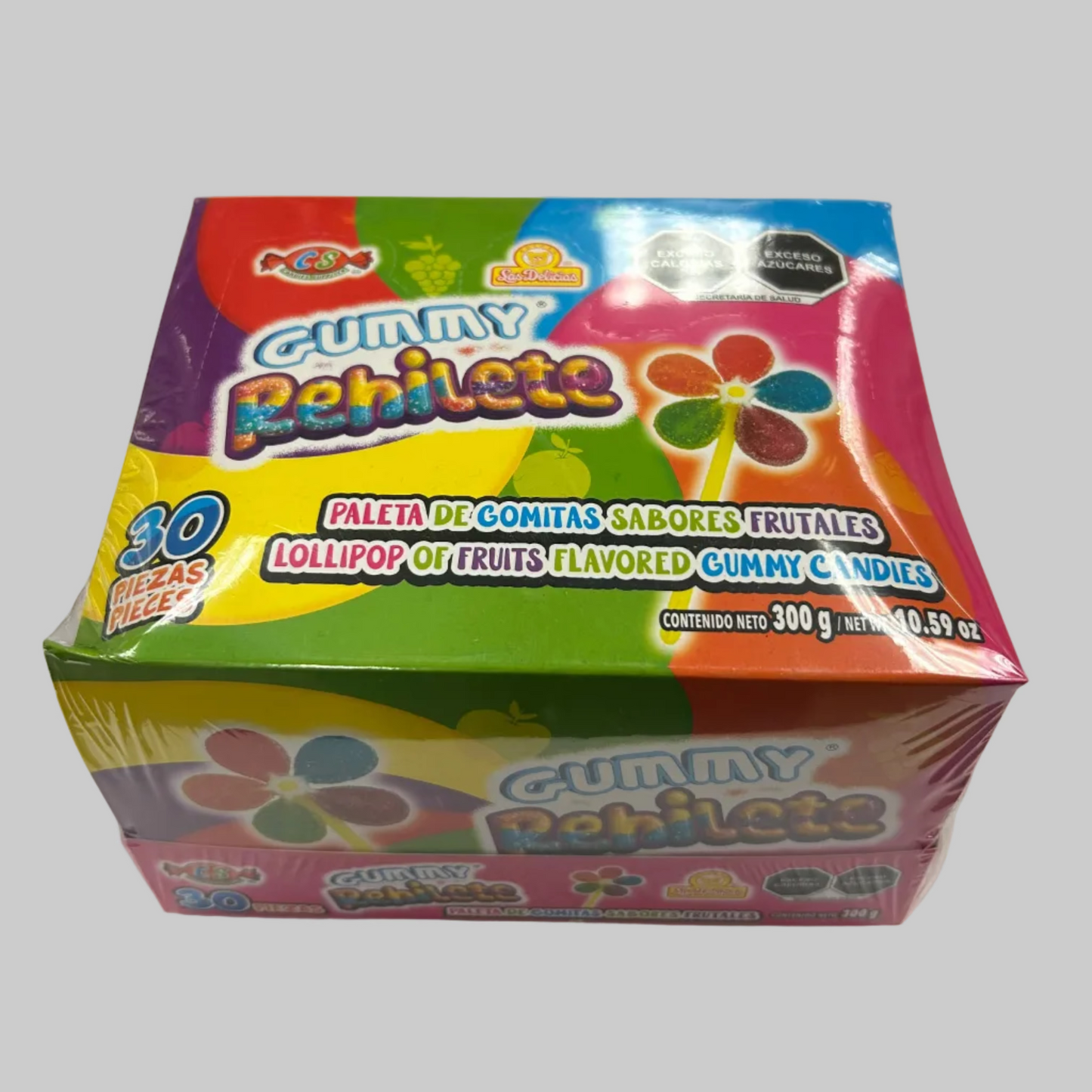 Las Delicias Gummy Rehilete 30pz