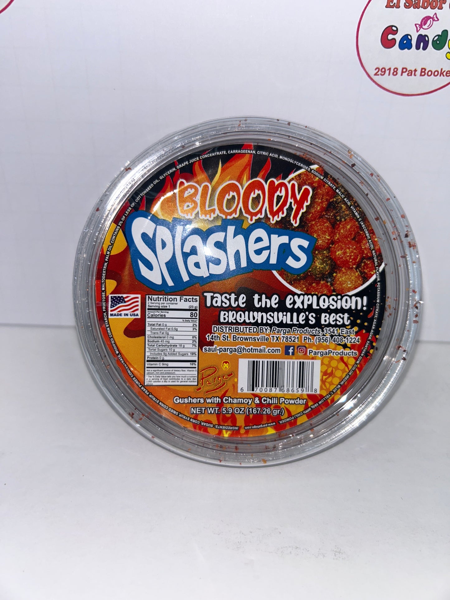 Bloody Splashers (Gushers) 5.9oz