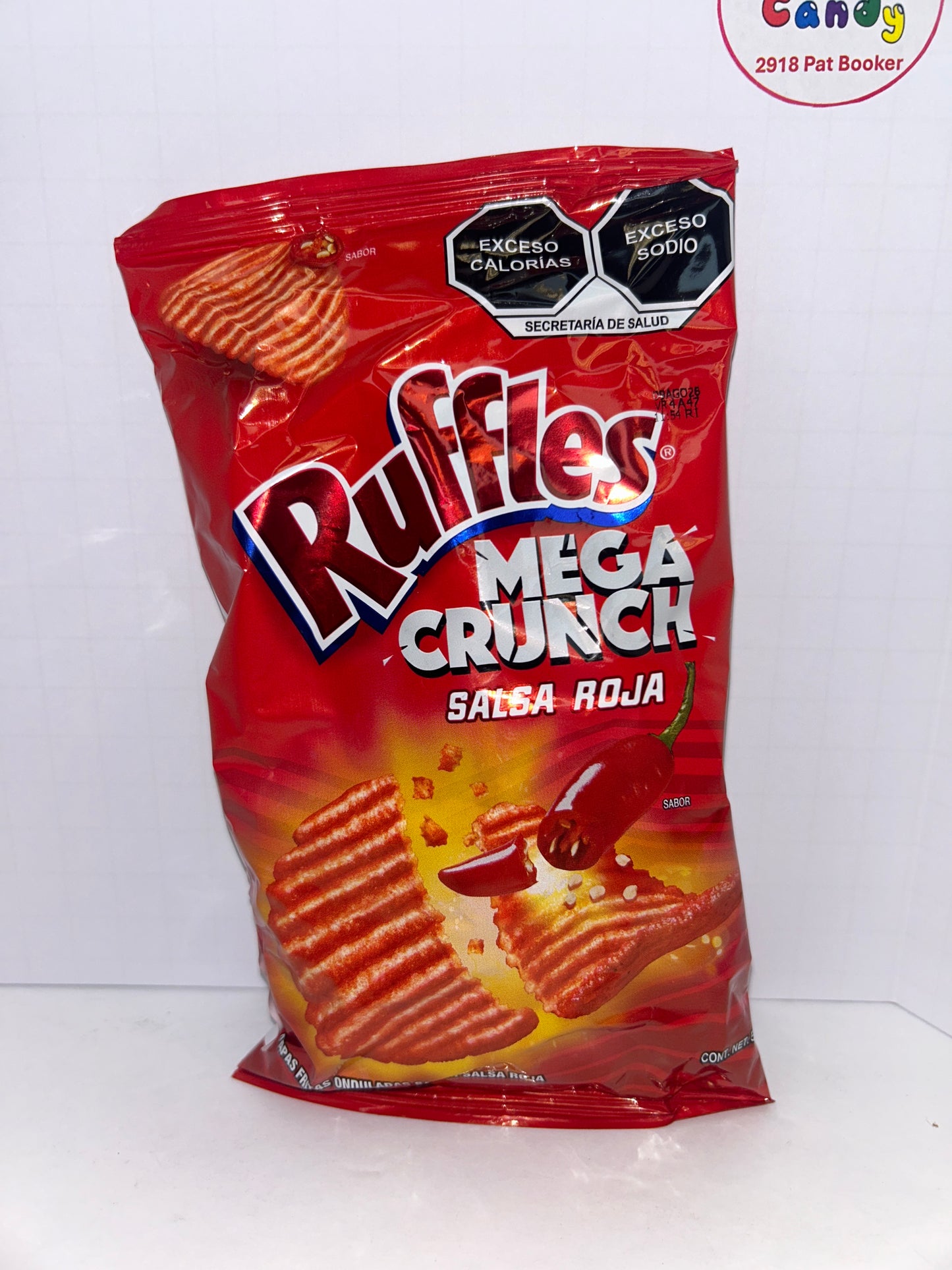 Ruffles Mega Crunch Salsa Roja 50g
