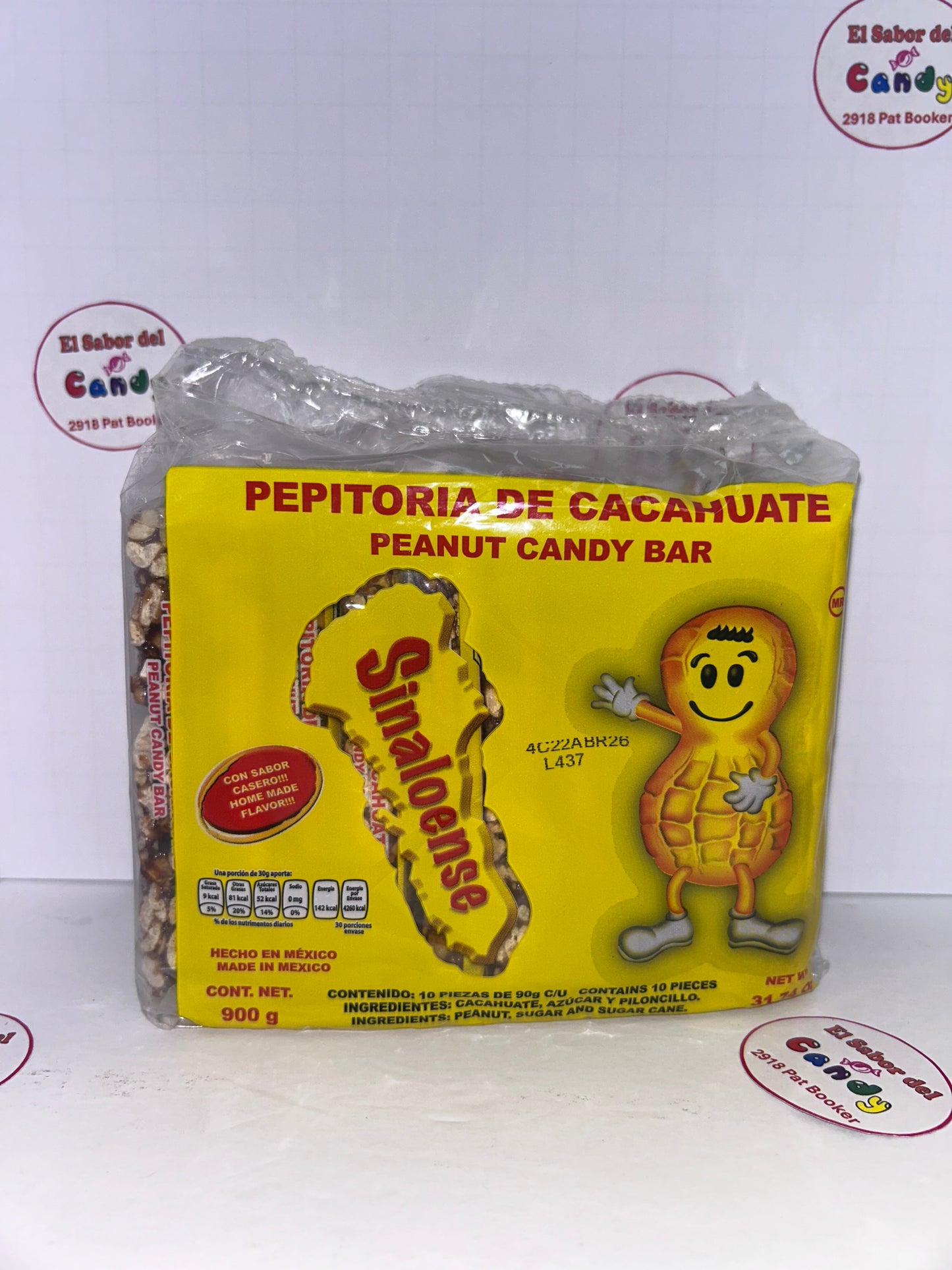 Sinaloense Palanqueta 900g