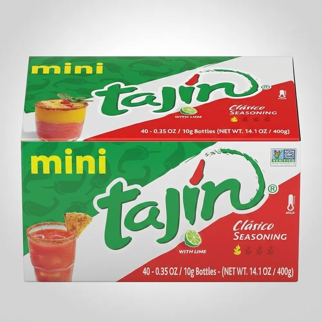 Mini Tajin W/lime 40pz/0.35oz